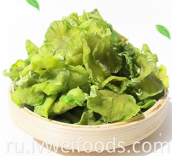 Dehydrated Lettuce Slices